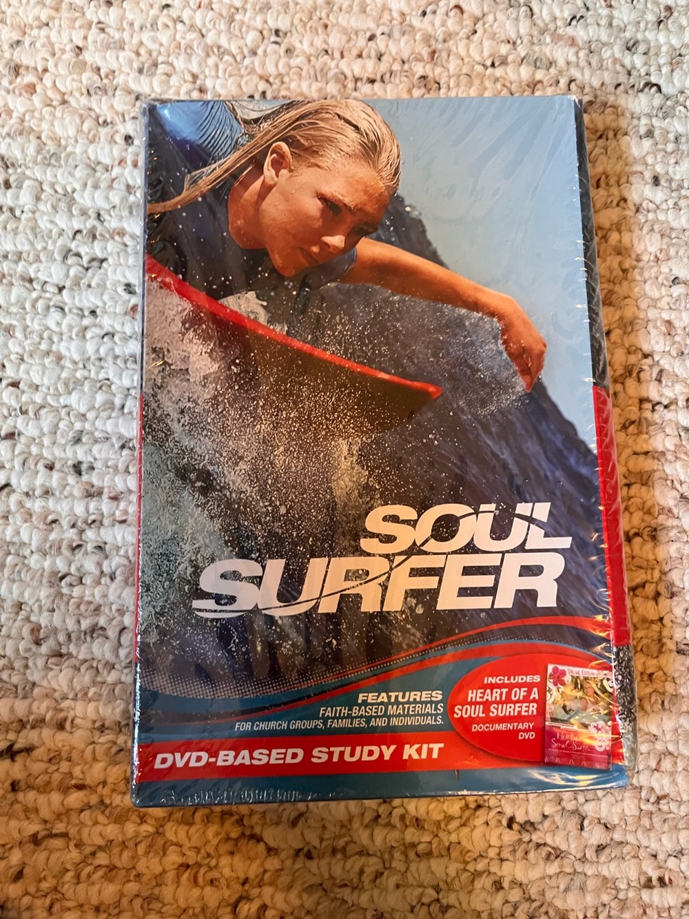 Brand New Soul Surfer DVD-Based Bible Christian Church Group Study Kit
